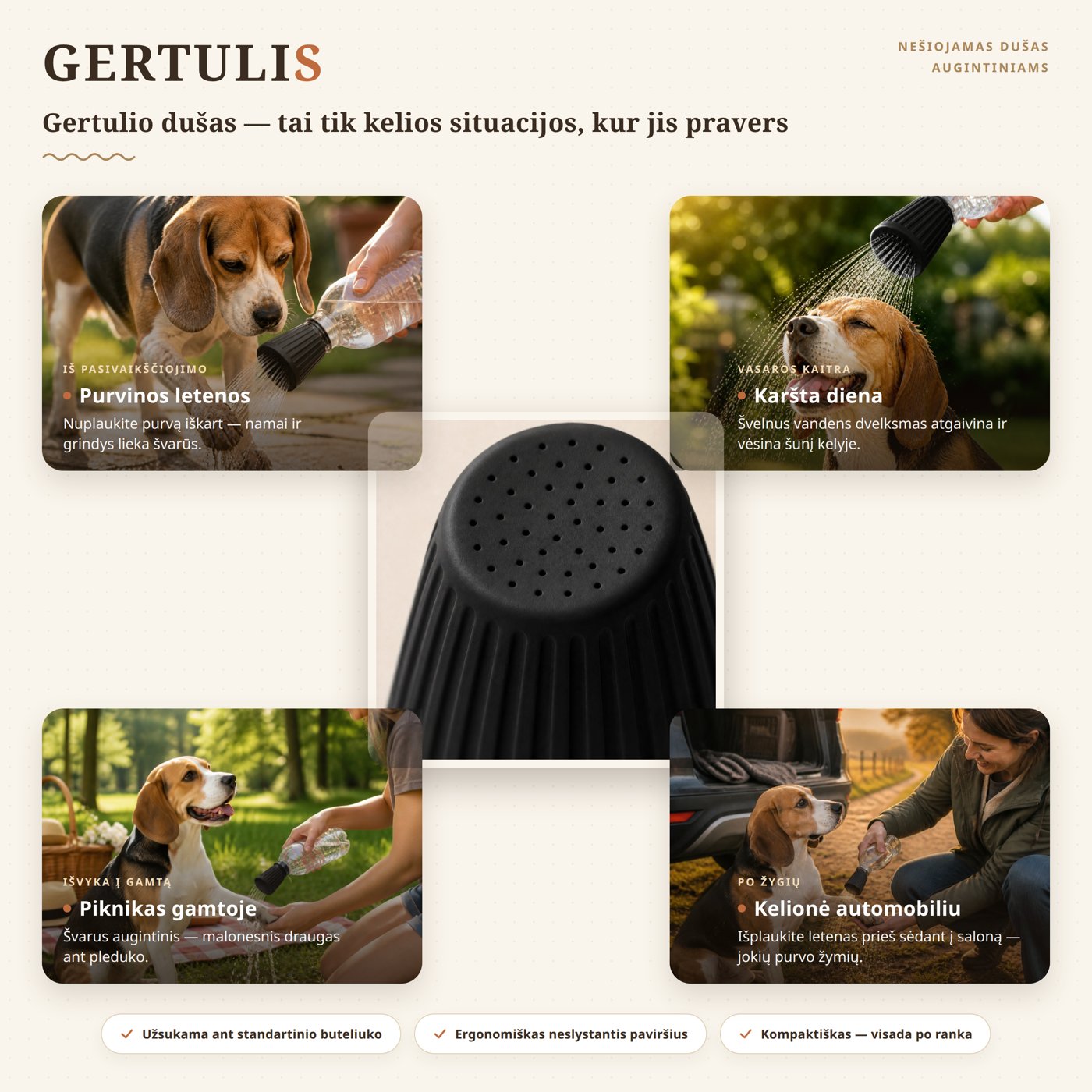 Gertulis Splash - kelios situacijos, kur jis pravers